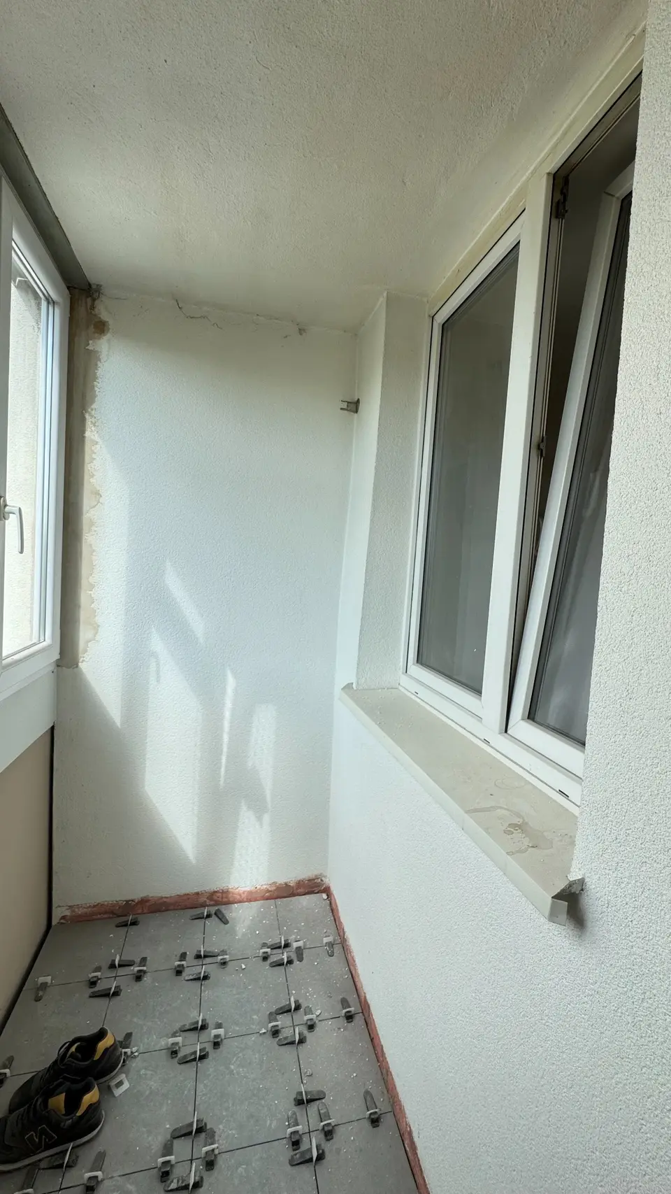 Wyjście instalacji przygotowane pod przyszłą jednostkę zewnętrzną klimatyzacji