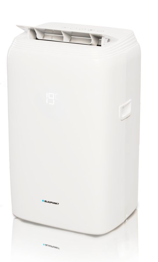 ZESTAW: Klimatyzator przenośny Blaupunkt Moby Blue S 1111 E (do 30m2) + uszczelka okienna — zdjęcie 1