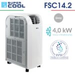 Klimatyzator przenośny Fral SUPER COOL FSC 14.2 Gray (do 45m2) + uszczelka okienna — zdjęcie 1