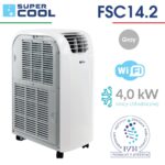 Klimatyzator przenośny / osuszacz / ogrzewacz Fral SUPER COOL FSC 14.2 Wi-Fi Gray + uszczelka okienna — zdjęcie 1