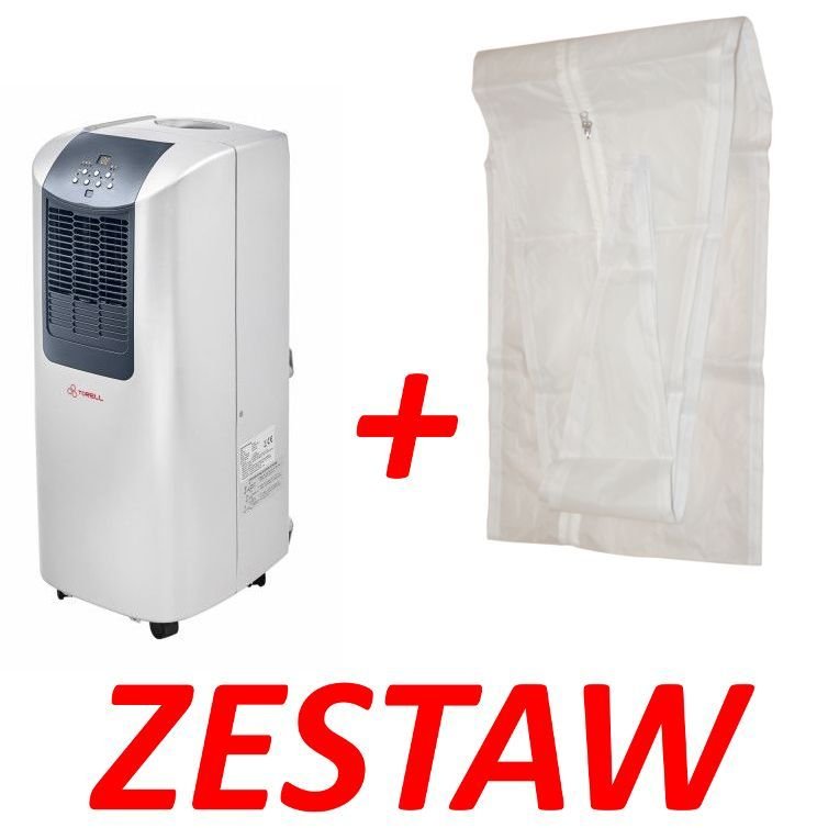 ZESTAW: Klimatyzator przenośny Torell SKYLED FGA 24 (do 24m2) + uszczelka okienna