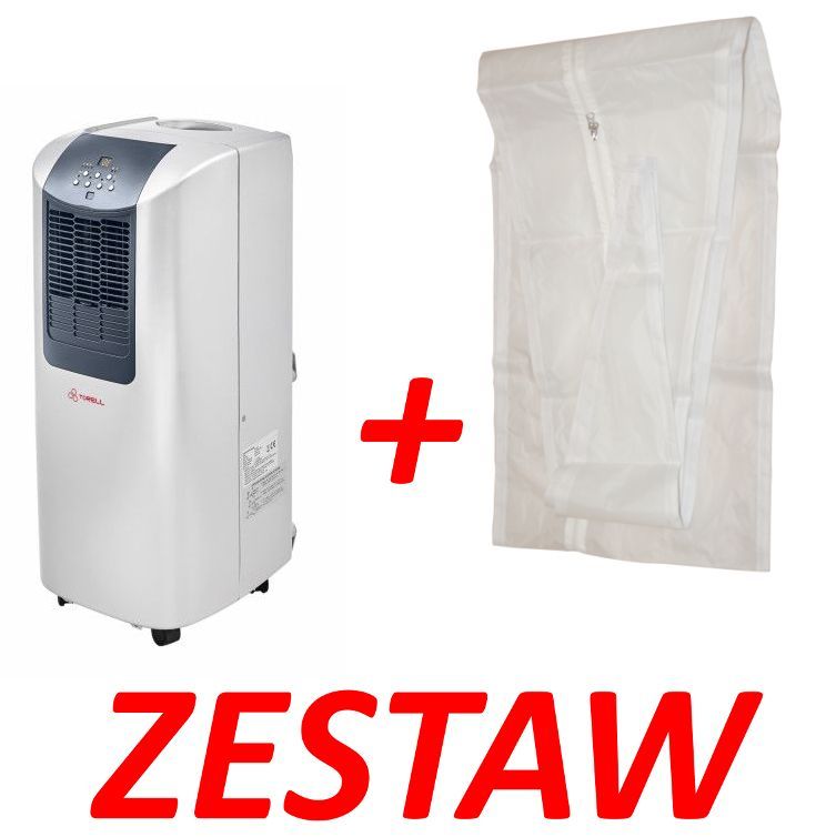 ZESTAW: Klimatyzator przenośny Torell SKYLED FGA 27 (27 m2) + uszczelka okienna
